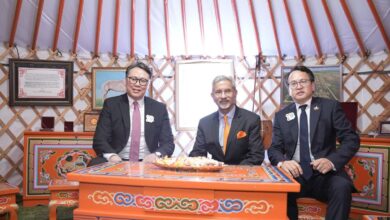India - Mongolian Minister diplomatic ties