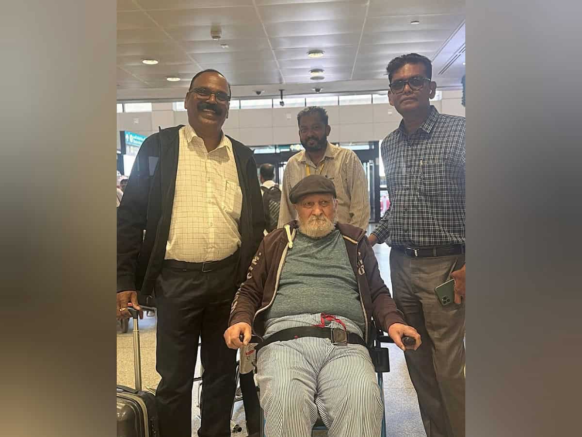 Stranded in UAE: 87-year-old Indian man returns home to J&K
