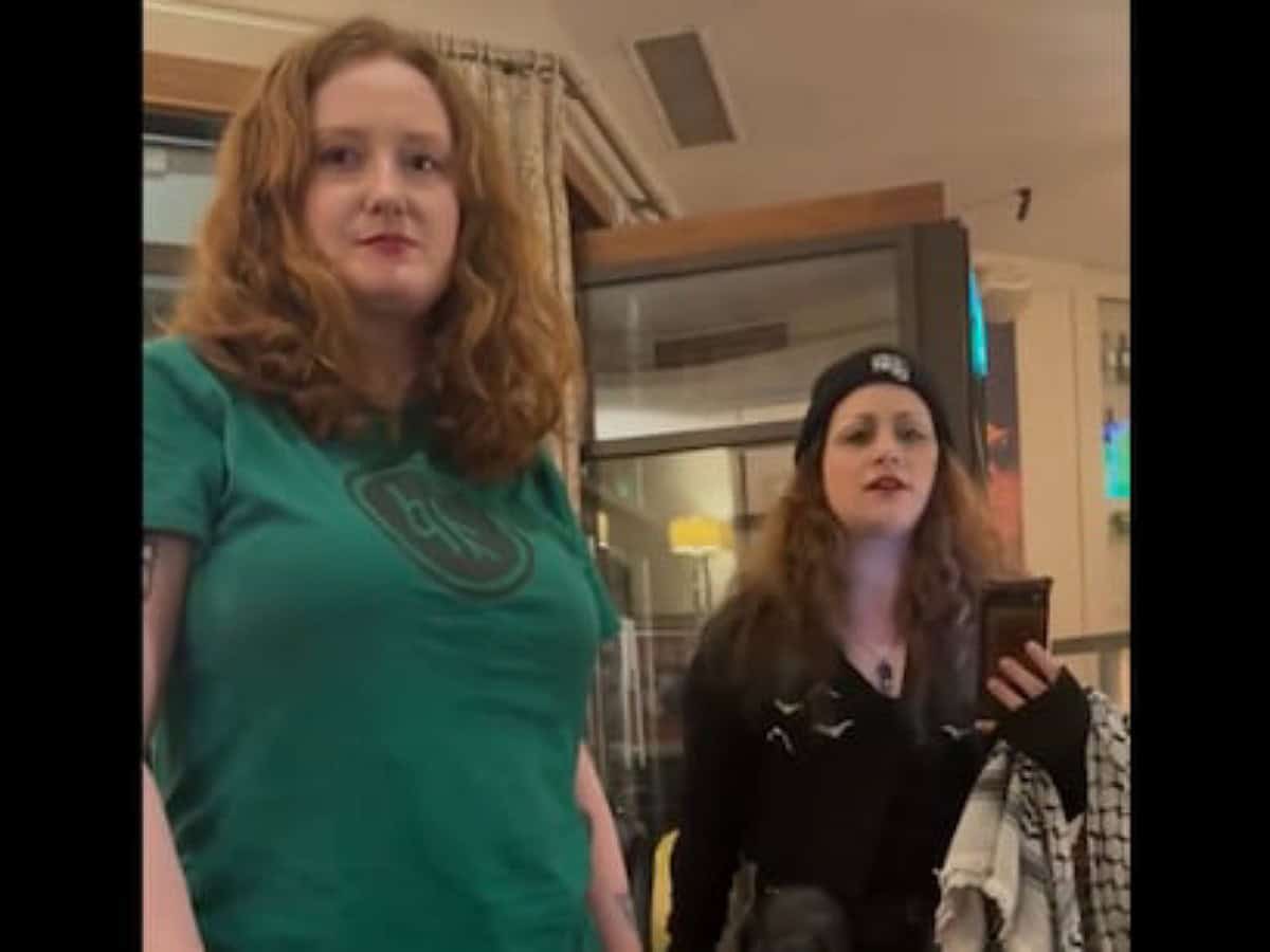 Video: Israeli man spat on by Irish women in Dublin bar
