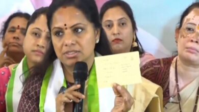 Kavitha launches campaign, demands Telangana govt to fulfil promises to women