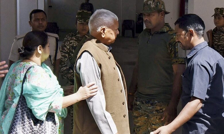 Lalu Yadav appears for ED