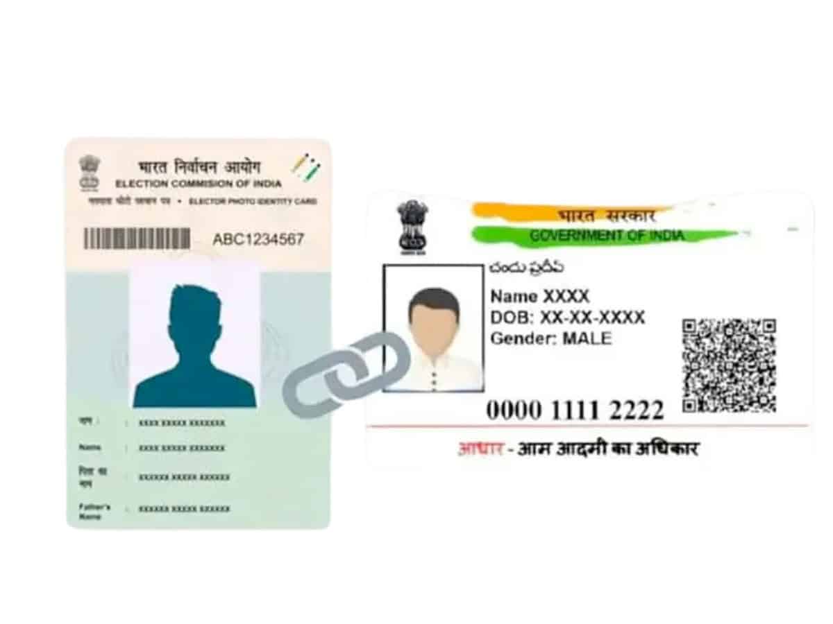 Linking of Aadhaar with voter IDs to follow legal framework
