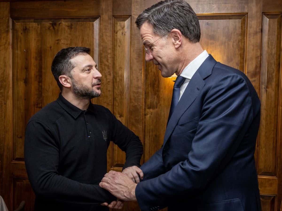 NATO chief says he told Zelenskyy