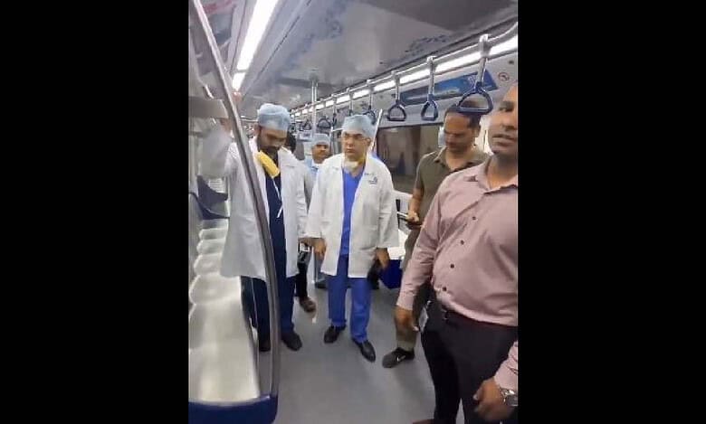 Watch: Hyderabad Metro creates green channel for heart transplant