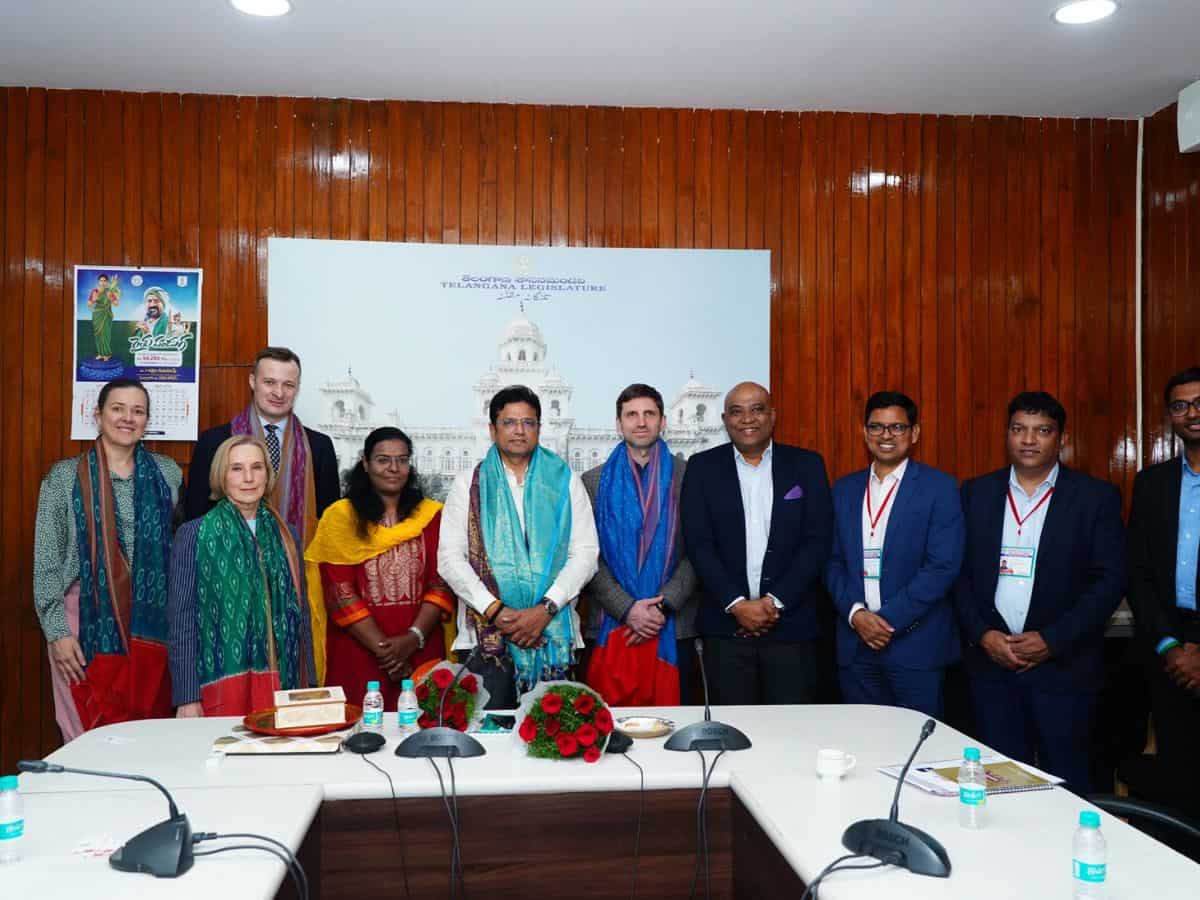 Russia keen to invest in Telangana, delegation meets Sridhar Babu