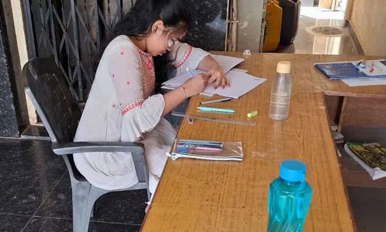 Inter student injured after ceiling fan falls on her during exam in Karimnagar