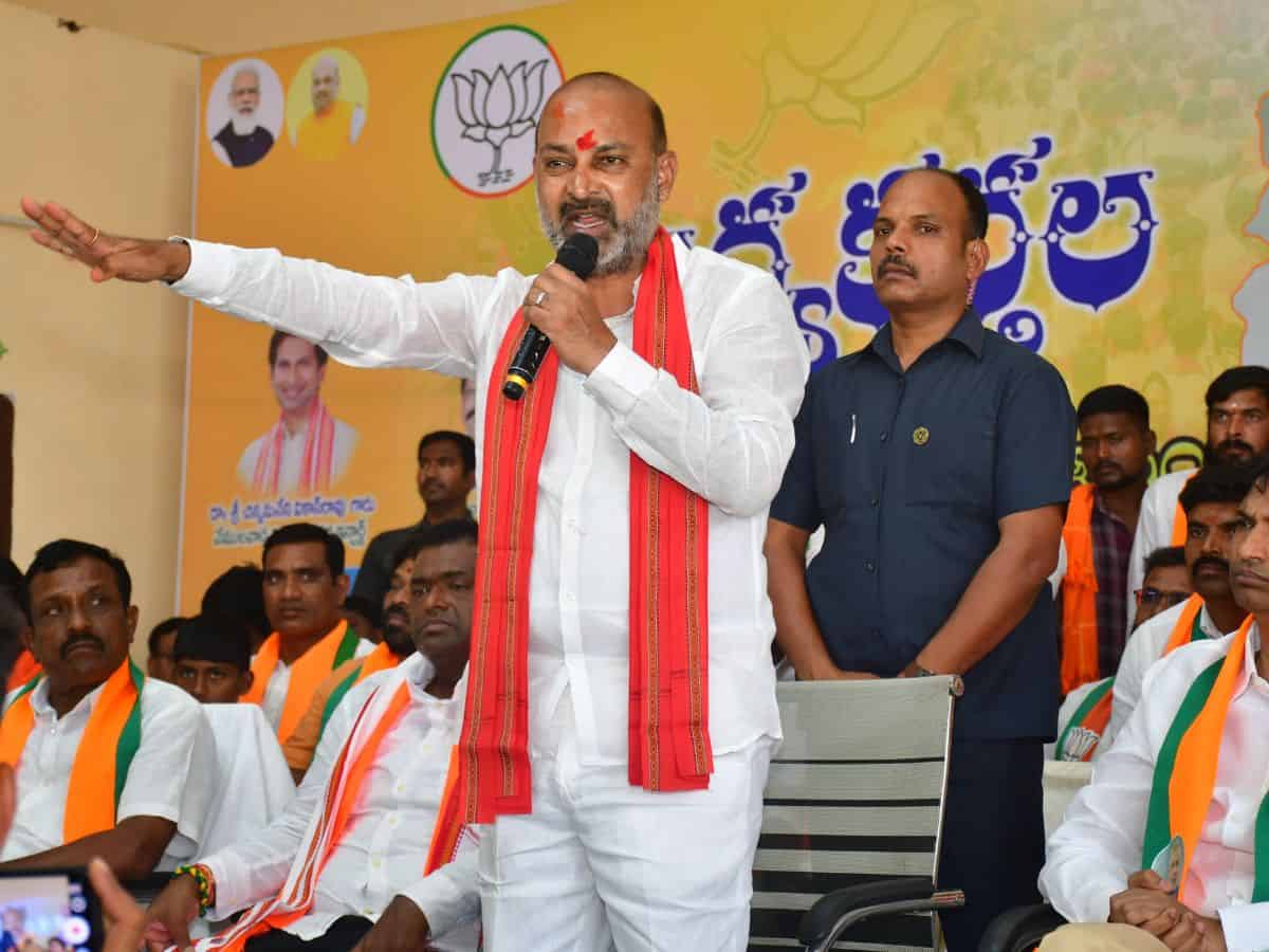 Bandi Sanjay opposes decision to rename Telugu University
