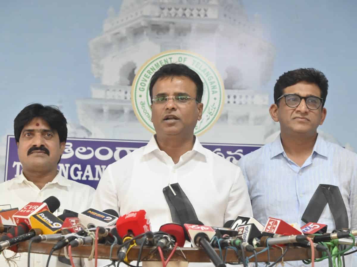 BRS MLA accuses Congress govt of neglecting Greater Hyderabad
