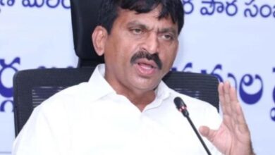 Ponguleti Srinivasa Reddy speaking at a Press event