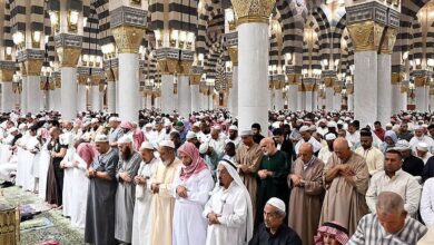 Over 9.7M worshippers pray at Prophet's Mosque in first 10 days of Ramzan