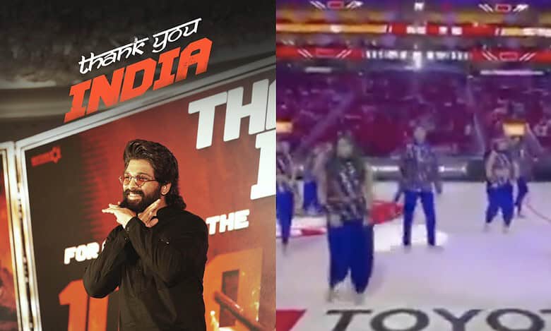 Allu Arjun’s viral Pushpa 2 song steals the NBA spotlight