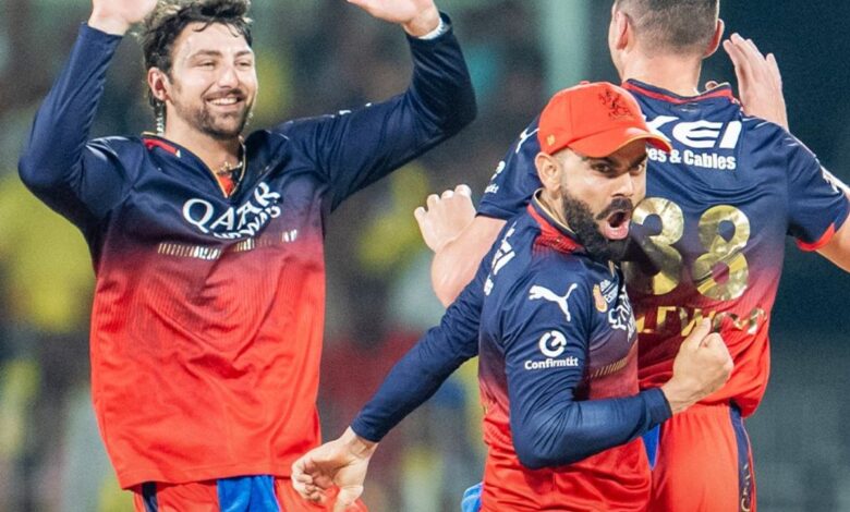 Royal Challengers Bengaluru beat Chennai Super Kings by 50 runs in their Indian Premier League