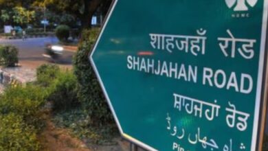 Road signboards named after Mughals defaced in Lutyens' Delhi