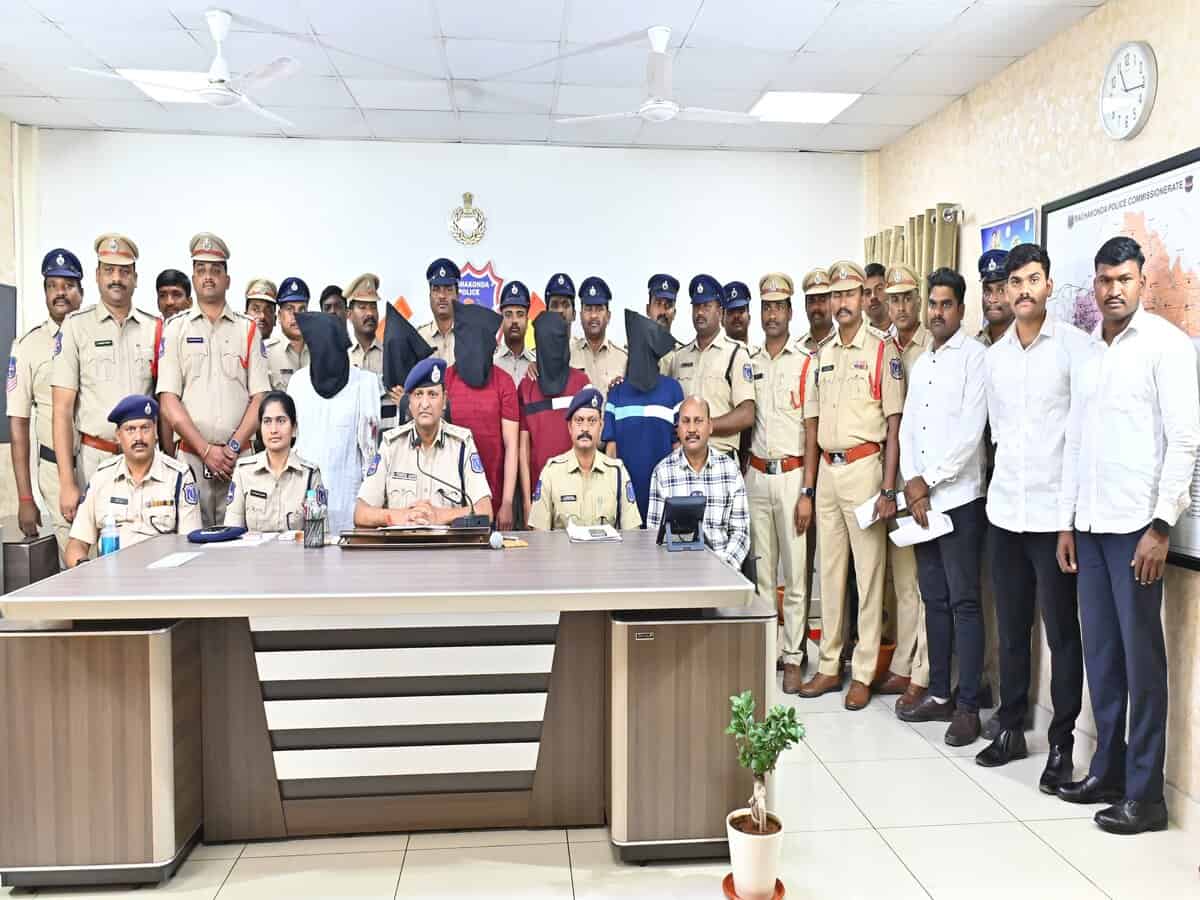 Hyderabad: Gang robs over 29 lakh from SBI ATM, arrested by Rachakonda police