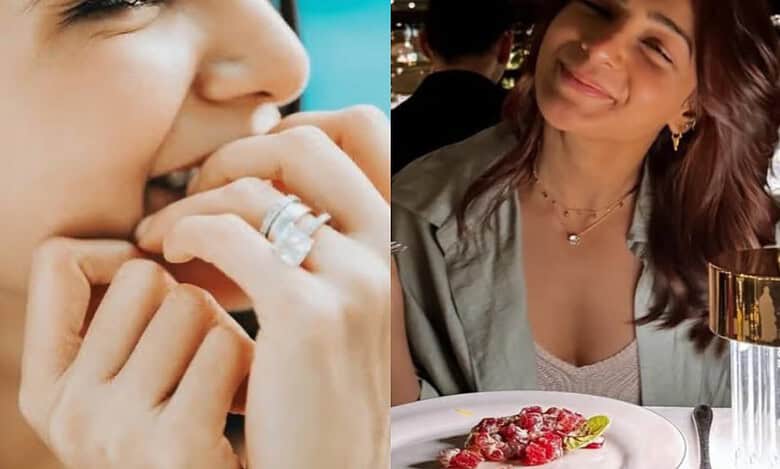 Watch: Samantha Ruth Prabhu flaunts her engagement diamond