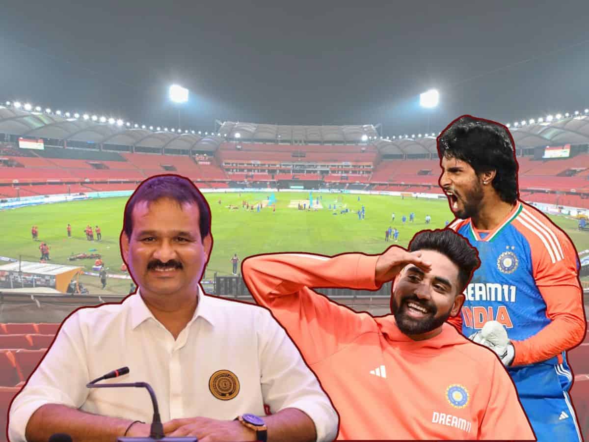 Arishnapally Jaganmohan Rao, Mohammed Siraj and Tilak Varma Telangana Premier League