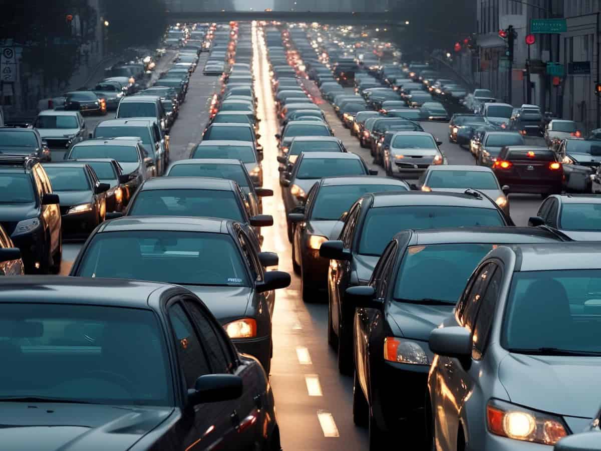 Traffic in Hyderabad