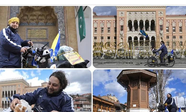 Watch: Turkish man cycles through 10 countries to perform Haj 2025