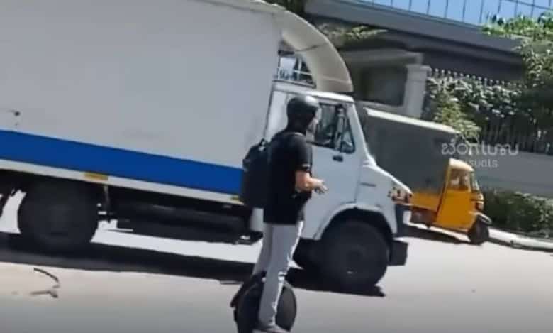Bengalurians ditch four wheels for one, ride unicycles to beat traffic
