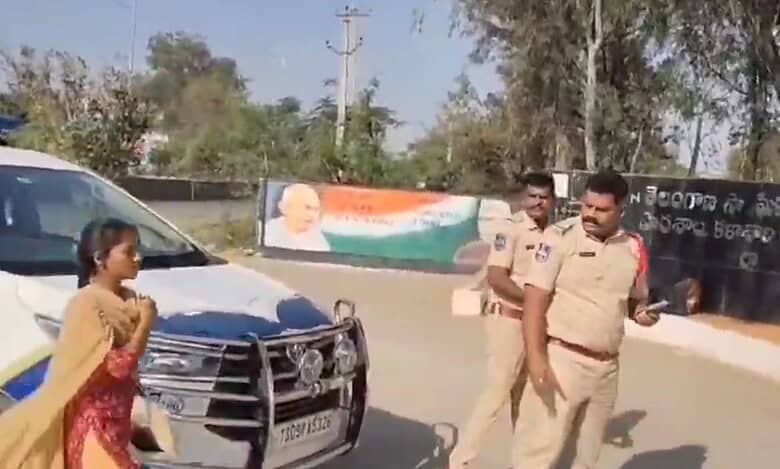 Telangana police help intermediate student reach correct exam center