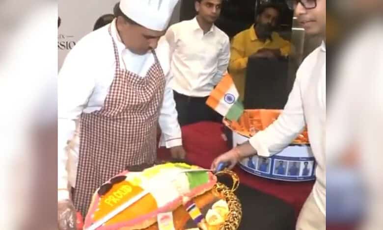 Ahead of Holi, UP shop unveils 24-carat layered 'Golden Gujiya'