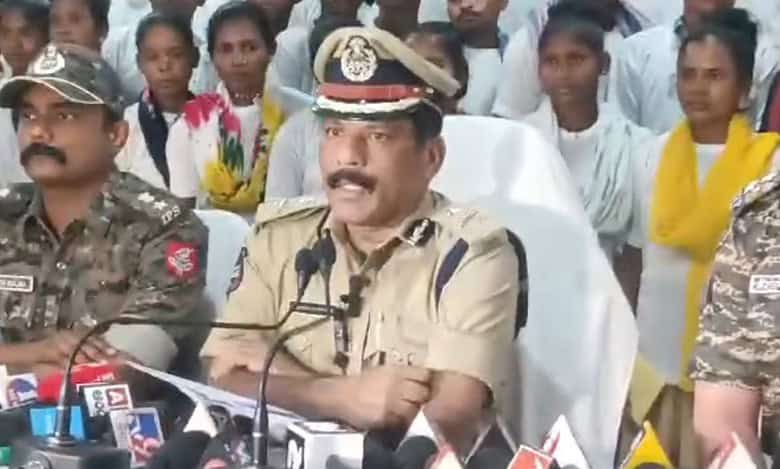 Telangana: 64 Maoist surrender in Bhadradri Kothagudem