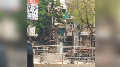 Charkandil Junction gets a facelift with new lantern-Inspired lamp post