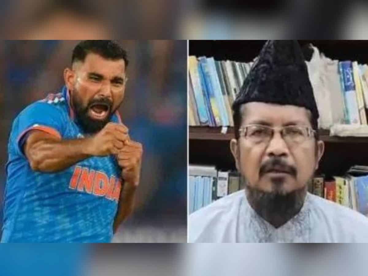 Cleric criticizes pacer Mohd Shami's daughter for playing Holi, calls It 'against Shariat'