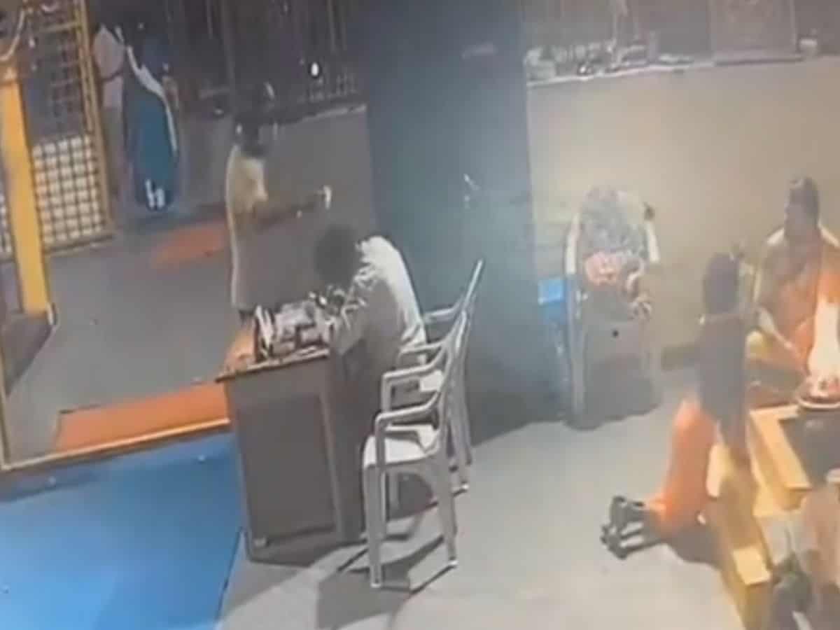Two held for acid attack on temple accountant in Saidabad