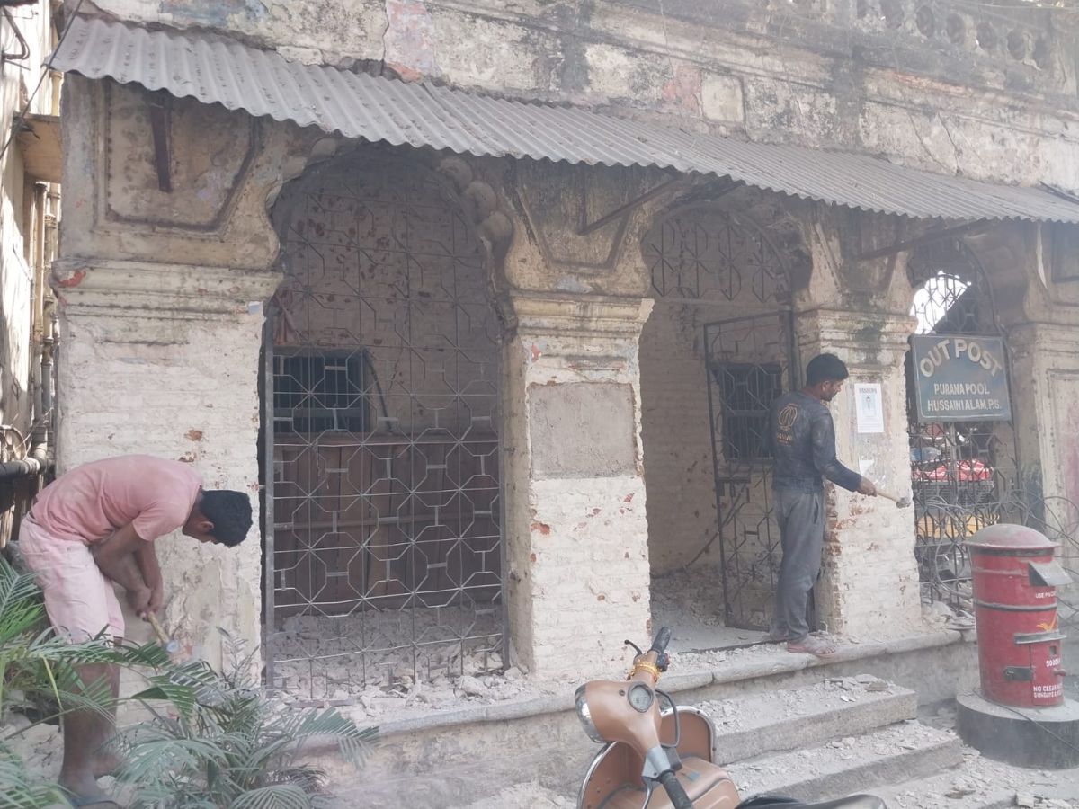 Restoration begins for historic Nizam-era police chowkis