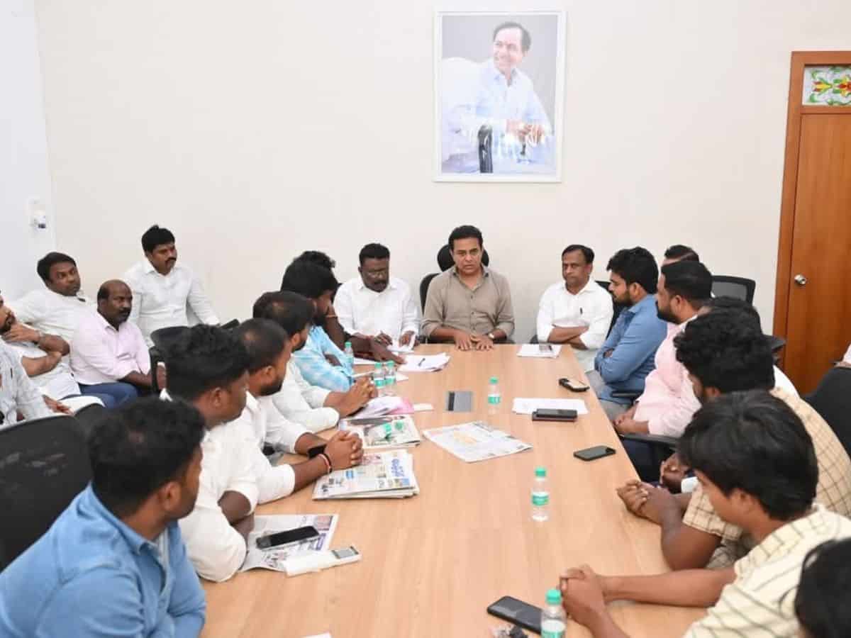 BRS Backs Protesting HCU Students Against Land Auction Plan