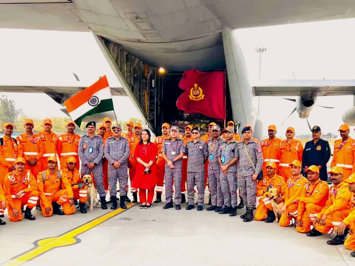 Myanmar earthquake: India sends rescue aid, canines