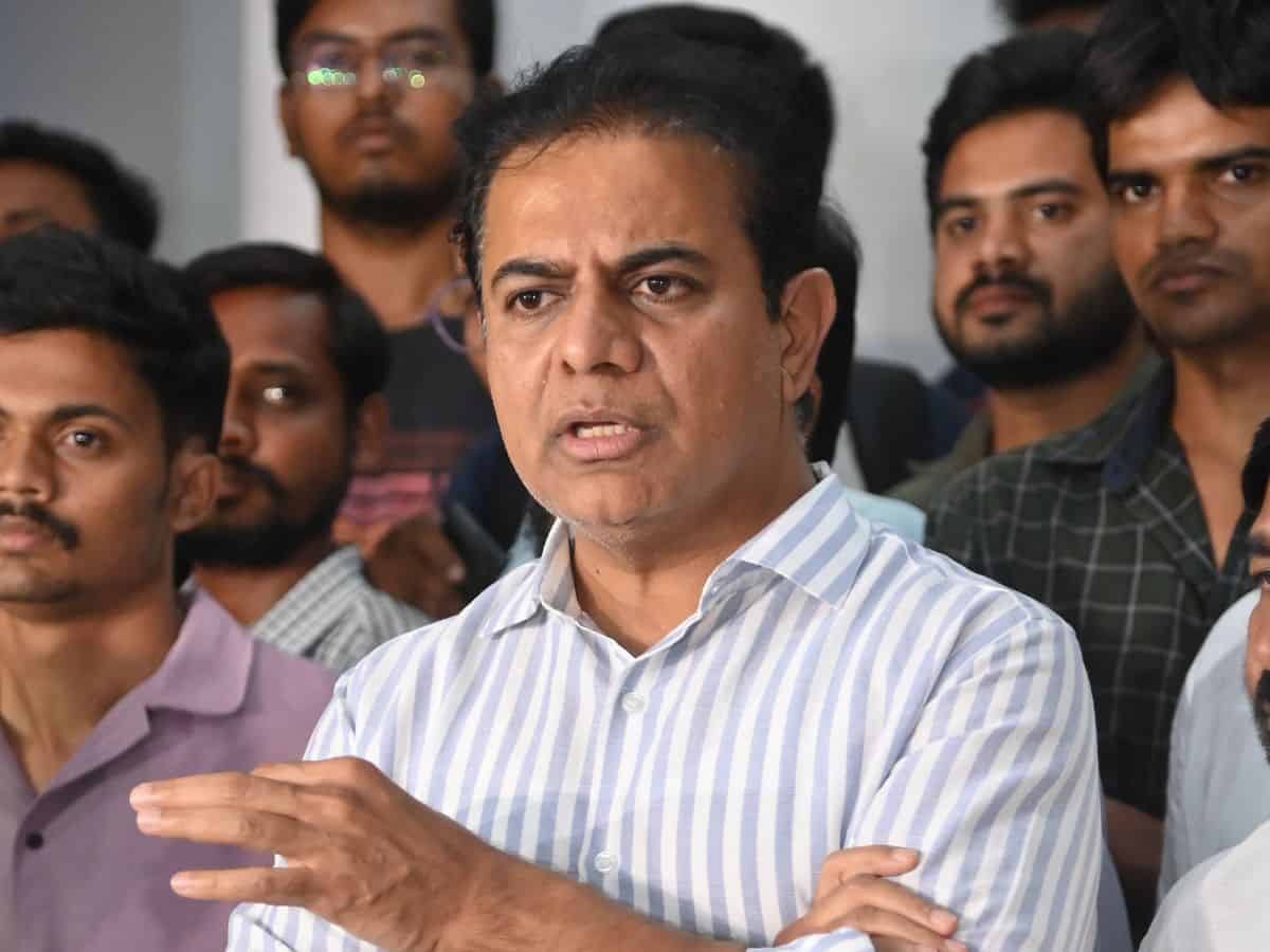 KTR on kancha Gachibowli
