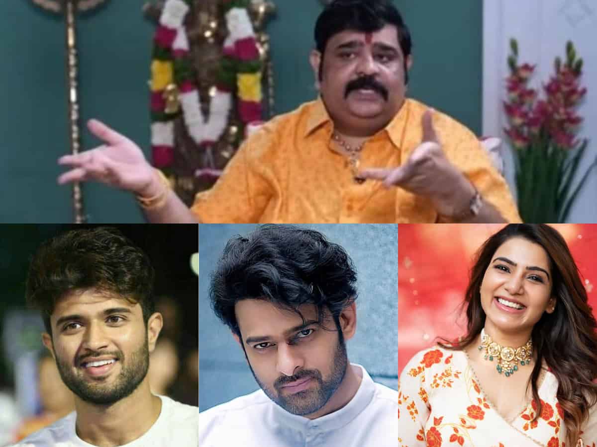 Venu Swamy comments on Prabhas, Vijay, and Samantha go viral