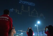 Zomato’s 300 drones paint Hyderabad’s sky in celebration of Ramzan