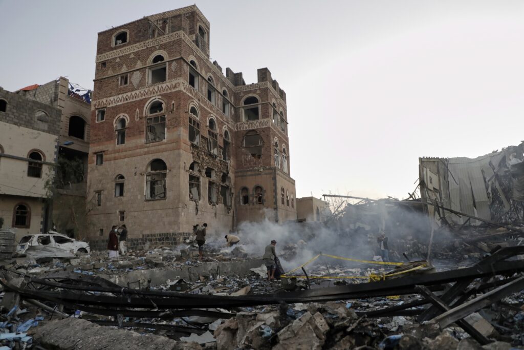 U.S. airstrikes in Sanaa