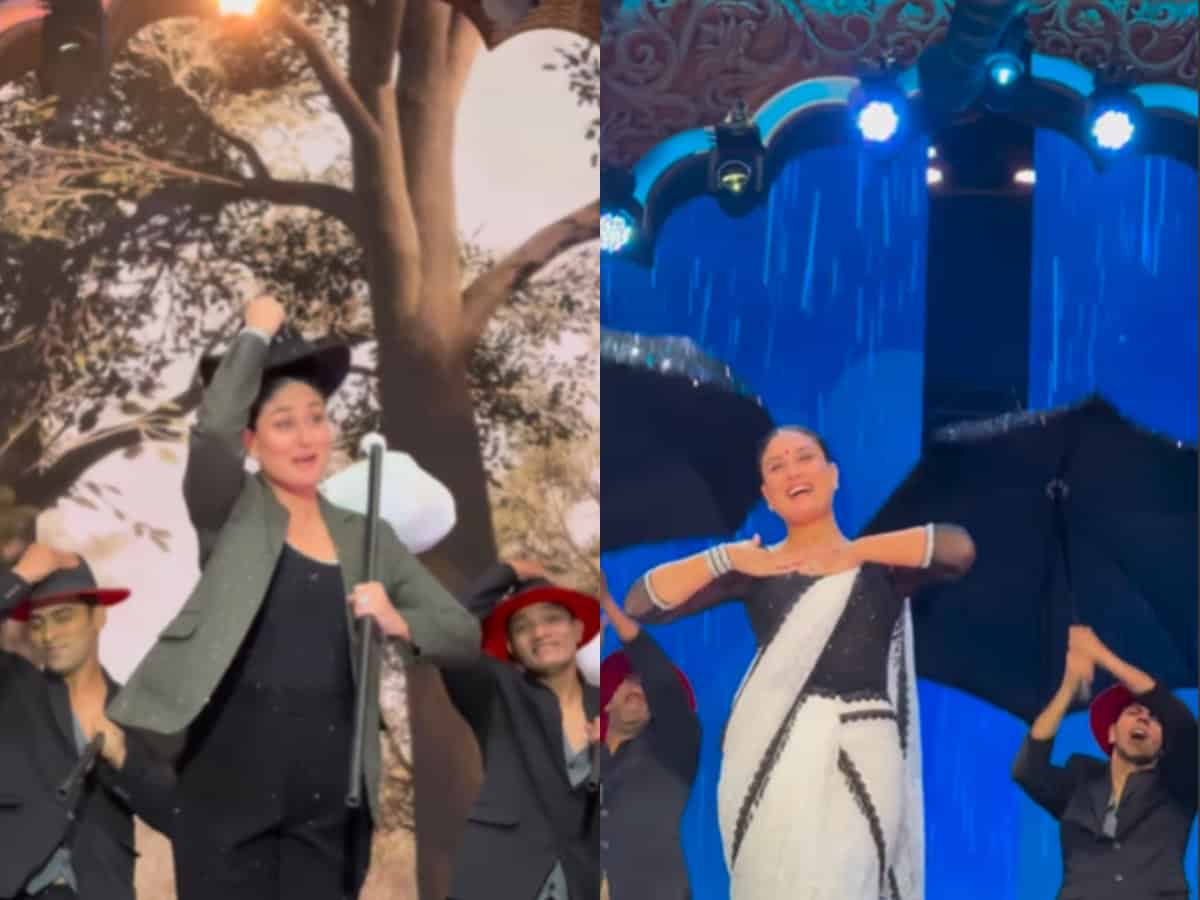 Kareena pays tribute to Raj Kapoor with performances on 'Pyaar Hua Ikraar Hua', 'Mera Joota Hai Japani'