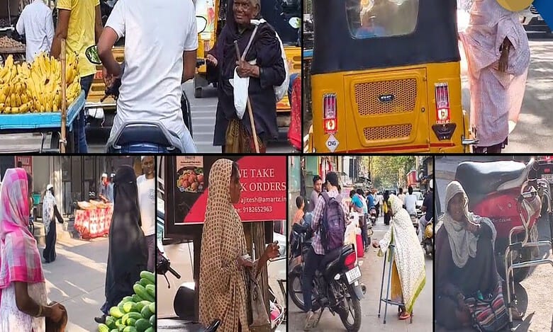 Hyderabad sees rise in beggars from other states during Ramzan