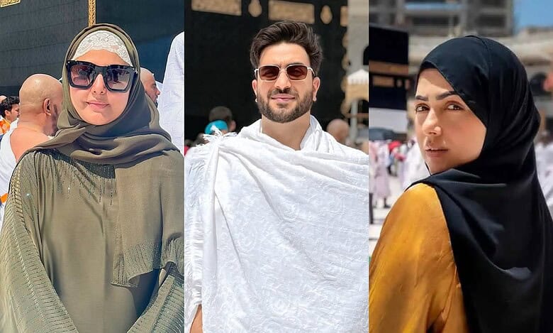 Munawar Faruqui, Sana Khan, others perform Umrah in Ramzan 2025
