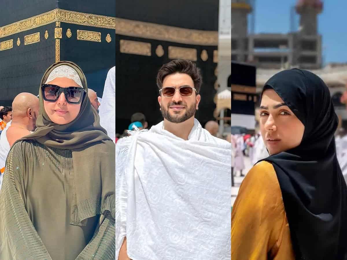 Munawar Faruqui, Sana Khan, others perform Umrah in Ramzan 2025