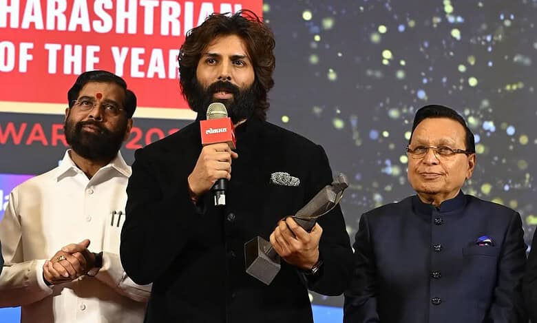 Kartik Aaryan feted with Maharashtrian of the Year, calls it his ‘proud moment’
