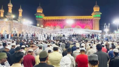 Ramzan 2025's first Taraweeh prayers at Makkah Masjid