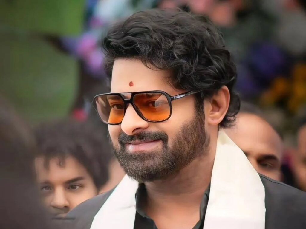 Image of actor Prabhas wearing sunglasses