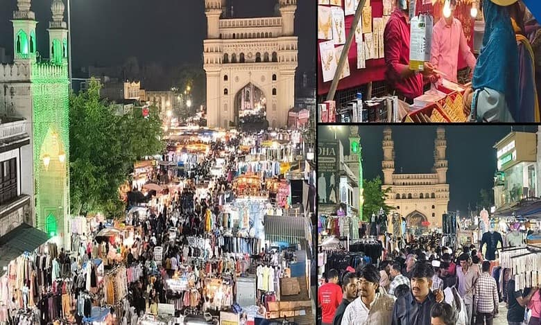 Festive rush in Hyderabad markets as Ramzan crosses halfway mark