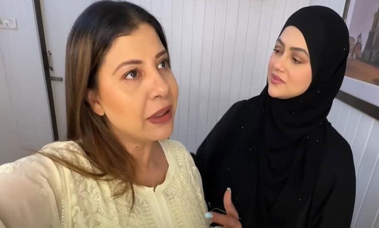 Sana Khan under fire for insisting Sambhavna Seth to wear Burqa on her show