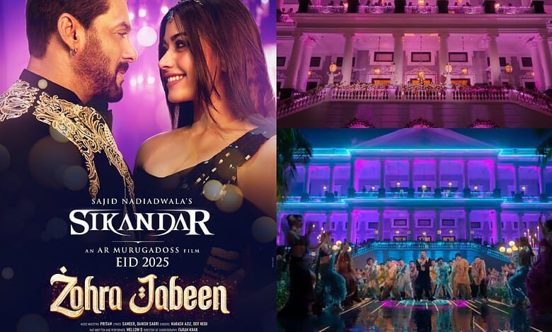 Sikandar’s song Zohra Jabeen brings Hyderabad’s iconic palace to life