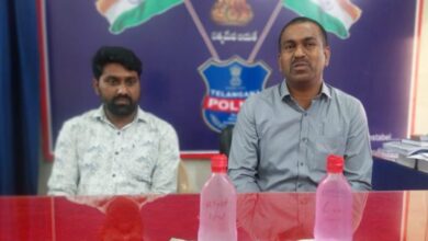 The Station House Officer (SHO) of Manuguru police station, and a Big TV reporter, have been arrested by ACB