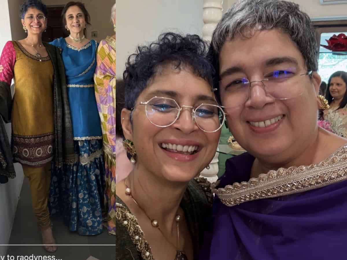 Aamir Khan’s ex wives Kiran Rao, Reena Dutta click selfie at family gathering on Eid