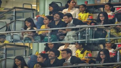 Actor Ajith Kumar at CSK v SRH IPL Match