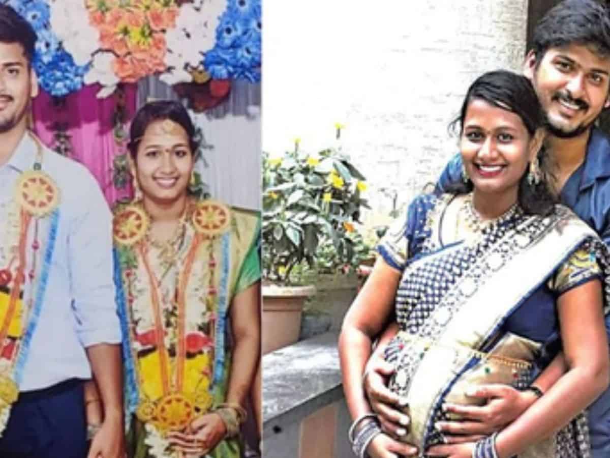 Andhra 9 monthh pregnant women